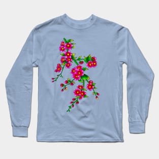 Cherry Blossoms Long Sleeve T-Shirt